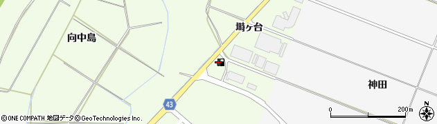 秋田県由利本荘市荒町（塒台）周辺の地図