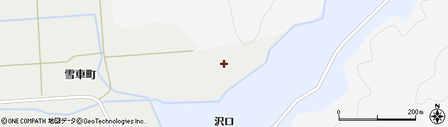 秋田県由利本荘市雪車町（高森）周辺の地図