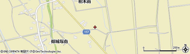 秋田県横手市大雄（柏木南）周辺の地図