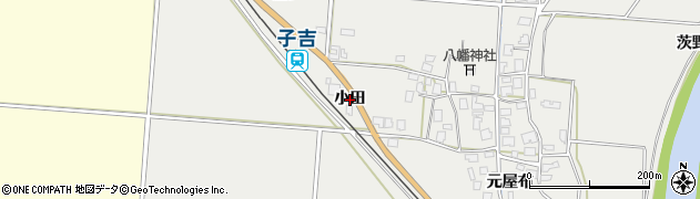 秋田県由利本荘市玉ノ池（小田）周辺の地図