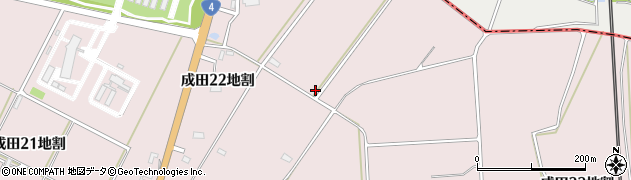 岩手県北上市成田２２地割246周辺の地図
