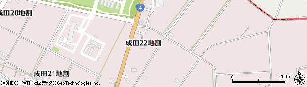 岩手県北上市成田２２地割204周辺の地図