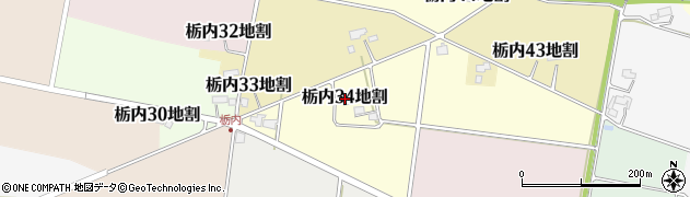 岩手県花巻市栃内第３４地割周辺の地図