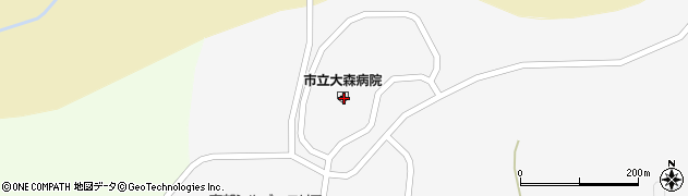 秋田県横手市大森町菅生田245-205周辺の地図