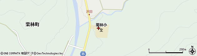 岩手県釜石市栗林町（第１６地割）周辺の地図