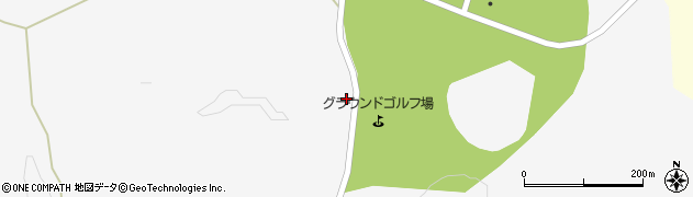秋田県横手市大森町文天鏡田周辺の地図