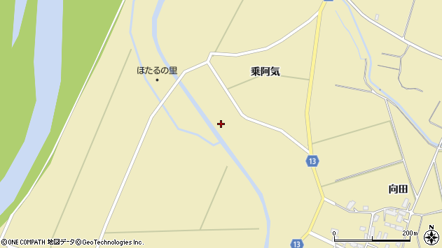 〒013-0459 秋田県横手市大雄赤沼の地図