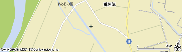 秋田県横手市大雄（赤沼）周辺の地図