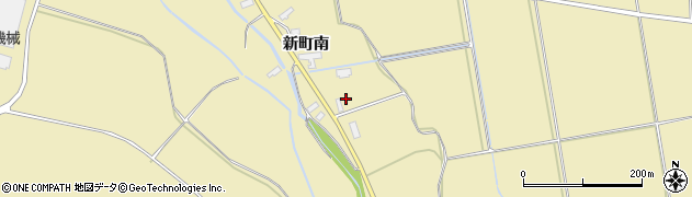 秋田県横手市大雄新町南45周辺の地図