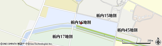 岩手県花巻市栃内第１６地割周辺の地図