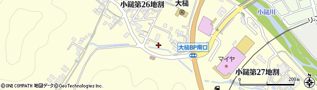 花輪田公園周辺の地図