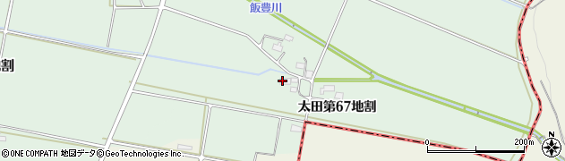 岩手県花巻市太田（第６７地割）周辺の地図