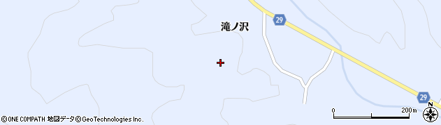 秋田県横手市大森町八沢木（兀ノ下）周辺の地図