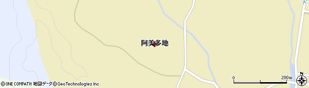 秋田県横手市大森町猿田（阿美多地）周辺の地図