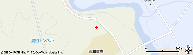 岩手県和賀郡西和賀町湯田１９地割周辺の地図