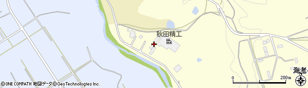 秋田県由利本荘市藤崎（大長根下）周辺の地図
