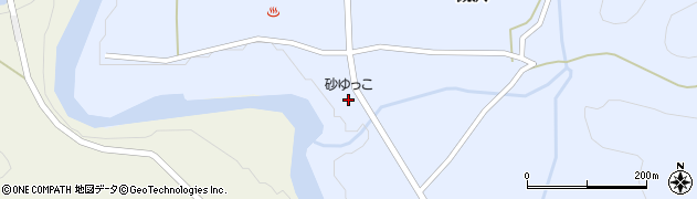 槻沢温泉　砂ゆっこ周辺の地図