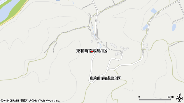 〒028-0155 岩手県花巻市東和町南成島の地図