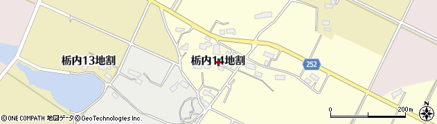 岩手県花巻市栃内第１４地割周辺の地図