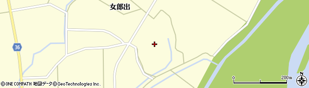 秋田県横手市大森町十日町（藤田）周辺の地図