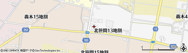 ＪＡいわて花巻太田周辺の地図