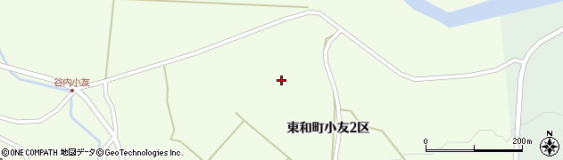 岩手県花巻市東和町小友（２区）周辺の地図