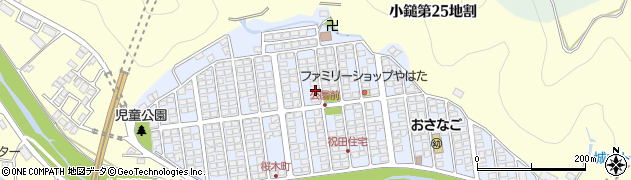 岩手県大槌町（上閉伊郡）桜木町周辺の地図