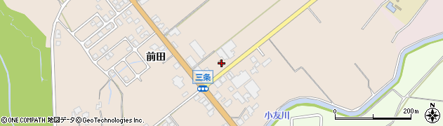 羽後小友郵便局 ＡＴＭ周辺の地図
