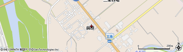 秋田県由利本荘市三条三条谷地153周辺の地図