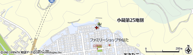 大槌町　桜木町保健福祉会館周辺の地図