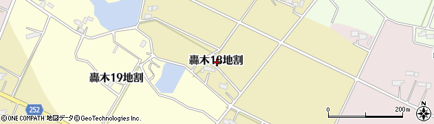岩手県花巻市轟木第１８地割周辺の地図