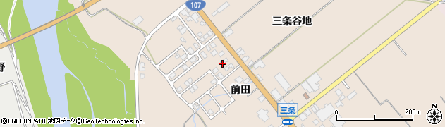 秋田県由利本荘市三条三条谷地149周辺の地図
