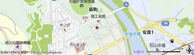 道又新聞店周辺の地図