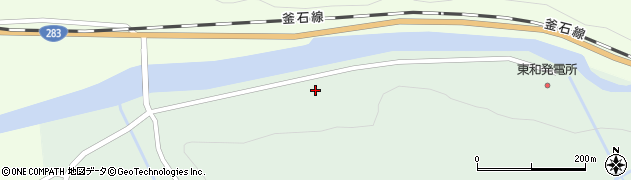 岩手県花巻市東和町谷内（９区）周辺の地図