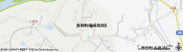 岩手県花巻市東和町南成島（８区）周辺の地図