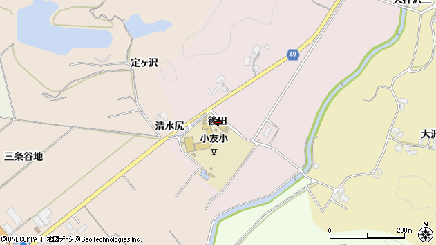 〒015-0063 秋田県由利本荘市舘前の地図
