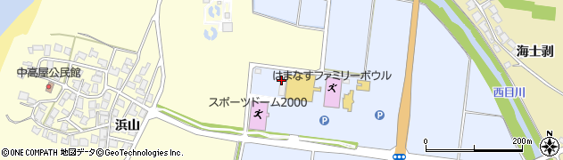 うさちゃんクリーニングマックスバリュ　新西目店周辺の地図