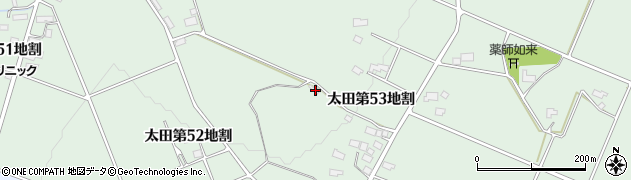 岩手県花巻市太田（第５３地割）周辺の地図