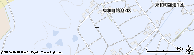 岩手県花巻市東和町舘迫周辺の地図