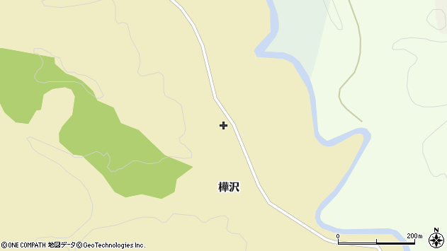 〒029-5502 岩手県和賀郡西和賀町寅沢１５地割の地図