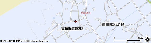 岩手県花巻市東和町舘迫（２区）周辺の地図
