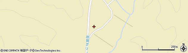秋田県横手市大森町猿田（中村檀ノ下）周辺の地図