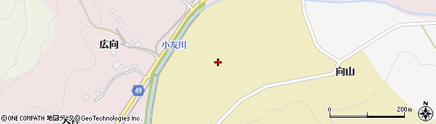 秋田県由利本荘市大沢（天拝沢二）周辺の地図