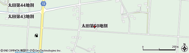 岩手県花巻市太田（第５０地割）周辺の地図