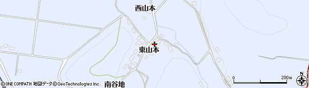 秋田県仙北郡美郷町飯詰東山本69周辺の地図