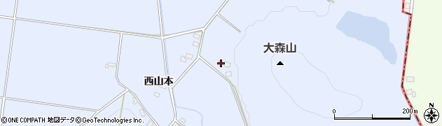 秋田県仙北郡美郷町飯詰東山本2周辺の地図