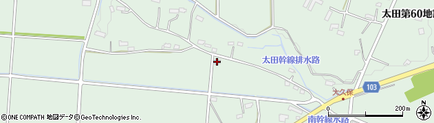 岩手県花巻市太田第５５地割周辺の地図