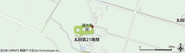 岩手県花巻市太田第２１地割5周辺の地図