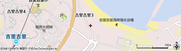 吉里吉里児童公園周辺の地図