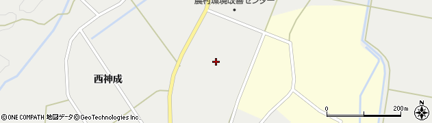 秋田県横手市大森町袴形（東神成）周辺の地図